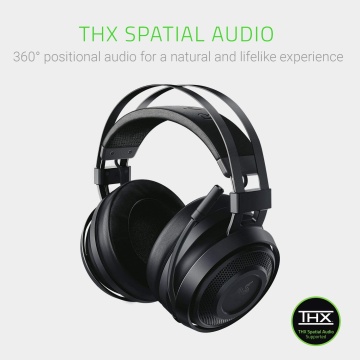 Razer Nari Essential Wireless Gaming Headset THX Spatial Audio PS4 PC Mac schwarz – Bild 2