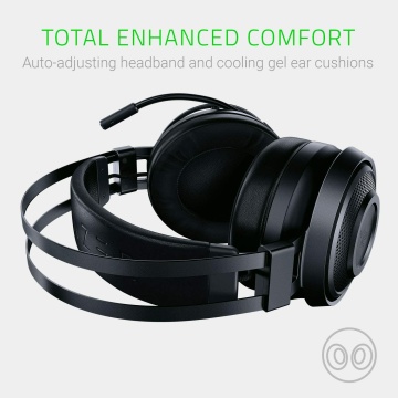 Razer Nari Essential Wireless Gaming Headset THX Spatial Audio PS4 PC Mac schwarz – Bild 5