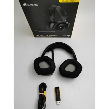 Corsair Void Elite RGB Wireless Gaming Headset 7.1 Surround Sound 12 Meter Reichweite iCUE RGB-Beleuchtung für PC und PS4 carbon – Bild 4
