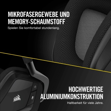 Corsair VOID PRO RGB WIRELESS Special Edition Gaming Headset Dolby 7.1 schwarz – Bild 2