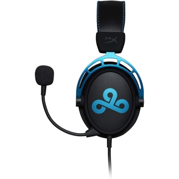 HyperX Cloud Alpha Cloud9 Edition Gaming Kopfhörer mit In-Line Audio Control Schwarz und Blau – Bild 2