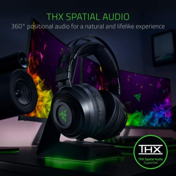 Razer Nari Wireless Gaming Headset Kabellos THX Spatial Audio RGB Chroma PC PS4 – Bild 6
