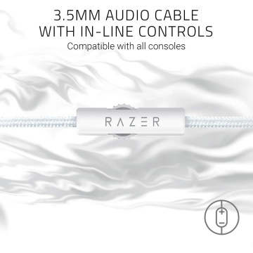 Razer Kraken Gaming Headset Kabelgebunden PC PS4 Xbox 3,5mm Klinke mercury – Bild 10