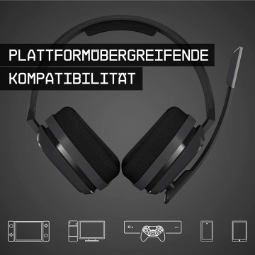 ASTRO A10 Gaming-Headset mit Kabel Dolby ATMOS 3,5mm Anschluss Xbox Series X|S Xbox One PS5 PS4 Nintendo Switch PC Mac Smartphone Schwarz Rot – Bild 5