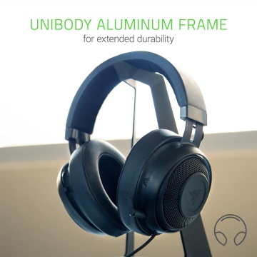 Razer Kraken Pro V2 Gaming Headset funktioniert mit PC PS4 Xbox One Switch und mobilen Geräten Schwarz – Bild 4
