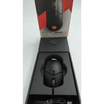 SteelSeries Sensei 310 optische Gaming-Maus beidhändig RGB-Beleuchtung, 8 Tasten, seitliche Gummigriffe, Farbe schwarz – Bild 2