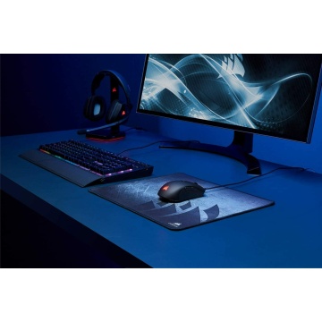 Corsair M55 PRO RGB Beidhändig nutzbare Optisch Gaming-Maus (12.400DPI Optisch Sensor, Leicht, 8 vollständig programmierbare Tasten, RGB-LED-Hintergrundbeleuchtung) schwarz – Bild 2