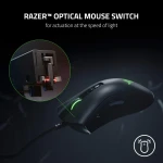 Razer DeathAdder V2 Gaming Maus Optische Switches 20K Sensor programmierbar RGB – Bild 3