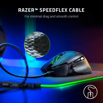 Razer Basilisk V2 Gaming Maus programmierbar Optische Switches 20000 DPI LED – Bild 4
