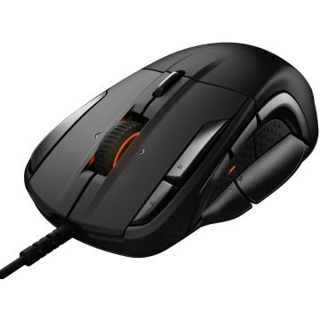 SteelSeries Rival 500 Optische Gaming Maus RGB MMO 15 Tasten Haptisch schwarz – Bild 4