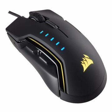 Corsair GLAIVE RGB Optisch Gaming Maus RGB LED Hintergrundbeleuchtung 16000 DPI schwarz – Bild 7