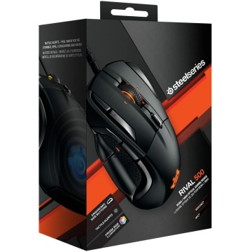 SteelSeries Rival 500 Optische Gaming Maus RGB MMO 15 Tasten Haptisch schwarz – Bild 9