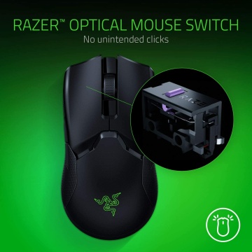 Razer Viper Ultimate Wireless Esports Gaming Maus beidhändig NUR MIT KABEL NUTZBAR – Bild 5