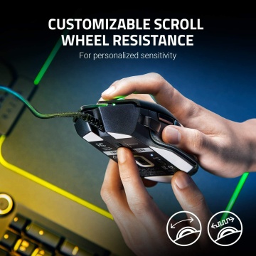 Razer Basilisk V2 Gaming Maus programmierbar Optische Switches 20000 DPI LED – Bild 6