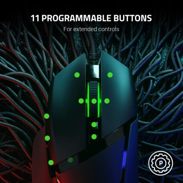Razer Basilisk V2 Gaming Maus programmierbar Optische Switches 20000 DPI LED – Bild 7