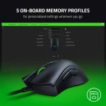 Razer DeathAdder V2 Gaming Maus Optische Switches 20K Sensor programmierbar RGB – Bild 6