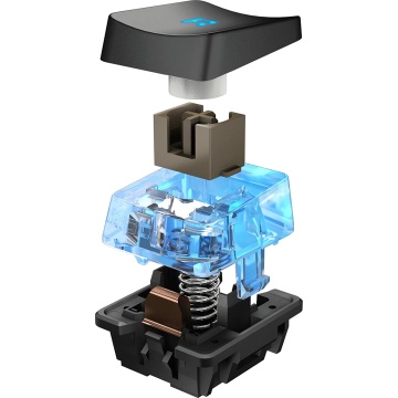 Roccat Vulcan 80 Mechanische Gaming Tastatur blaue LED Titan Switches QWERTZ DE – Bild 2
