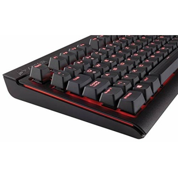 Corsair Strafe Mechanische Gaming Tastatur Cherry MX brown rote LED QWERTZ schwarz – Bild 3