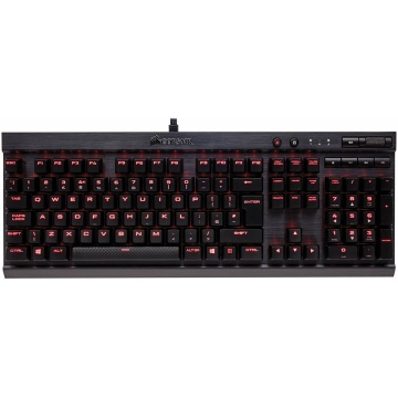 Corsair K70 LUX RGB Mechanische Gaming Tastatur MX Red Blacklit QWERTY UK Layout – Bild 2