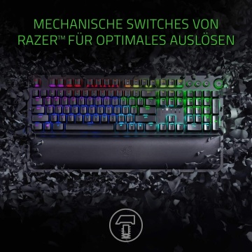 Razer BlackWidow Elite Mechanische Gaming Tastatur Orange Switches Chroma DE-Layout – Bild 2