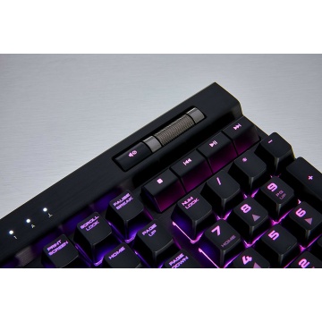 Corsair K70 RGB MK.2 Mechanische Gaming Tastatur Cherry MX Brown QWERTZ DE LAYOUT – Bild 3