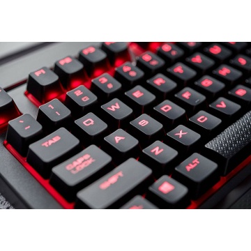 Corsair K68 Rot LED Mechanische Gaming Tastatur Cherry MX Red QWERTZ DE – Bild 2