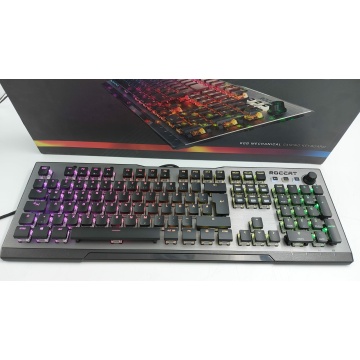 Roccat Vulcan 100 Mechanische Gaming Tastatur AIMO LED Titan Switches Silber – Bild 5