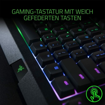 Razer Cynosa Chroma  Gaming Tastatur mit Razer Chroma Beleuchtung Gaming Tasten mit weich gefedertem Touch  Anti Ghosting & 10 Tasten Rollover – Bild 4