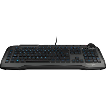 Roccat Horde Aimo Membranical Gaming Tastatur blaue LED Beleuchtung DE Layout grau – Bild 4
