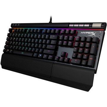 HyperX Mechanische Gaming Tastatur Alloy Elite RGB Cherry MX Red QWERTY schwarz – Bild 4