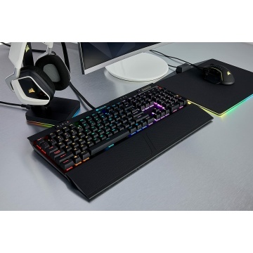 Corsair K70 RGB MK.2 Mechanische Gaming Tastatur Cherry MX Silent LED QWERTZ DE – Bild 8