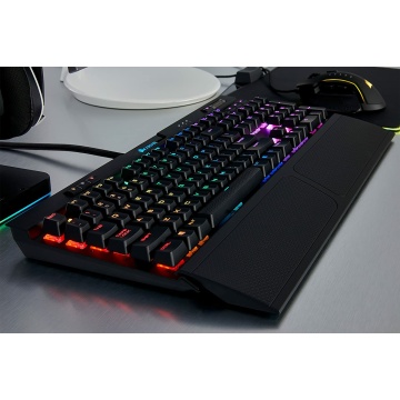 Corsair K70 RGB MK.2 Mechanische Gaming Tastatur Cherry MX Silent LED QWERTZ DE – Bild 9
