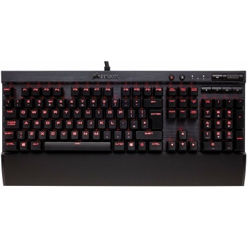 Corsair K70 LUX RGB Mechanische Gaming Tastatur MX Red Blacklit QWERTY UK Layout – Bild 3