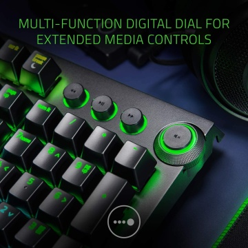 Razer BlackWidow Elite Mechanische Gaming Tastatur Orange Switches UK QWERTY – Bild 4