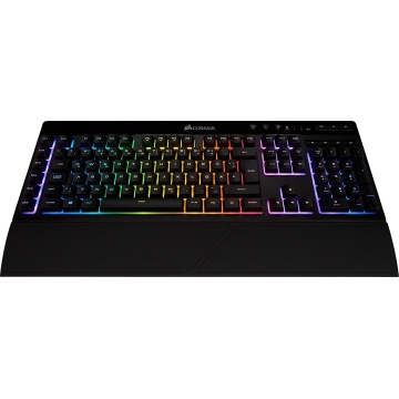 Corsair K57 RGB Wireless Gaming Tastatur Dynamische RGB Hintergrundbeleuchtung Leise 1ms Slipstream Wireless Technologie QWERTZ schwarz – Bild 10