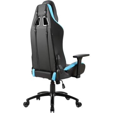 Newskill Takamikura Gaming Stuhl Bürostuhl ergonomisch robustes Kunstleder Blau – Bild 2