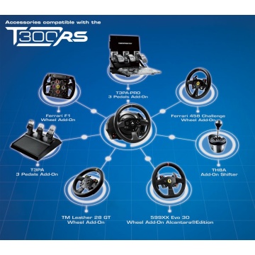 Thrustmaster T300 RS Lenkrad inkl. 2 Pedalset Force Feedback 270° 1080° Eco System PS4 PC – Bild 2