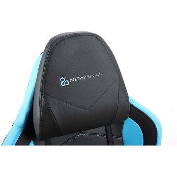 Newskill Takamikura Gaming Stuhl Bürostuhl ergonomisch robustes Kunstleder Blau – Bild 4
