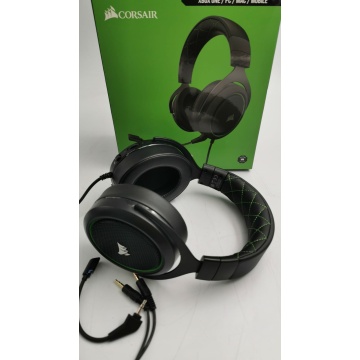 Corsair HS50 Pro Stereo Gaming Headset Federleichtes Design PC Xbox PS4 grün – Bild 11