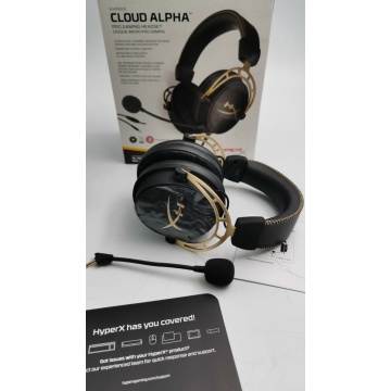 HyperX Cloud Alpha Gold Gaming Kopfhörer mit In-Line Audio Control PC PS4 Xbox – Bild 12