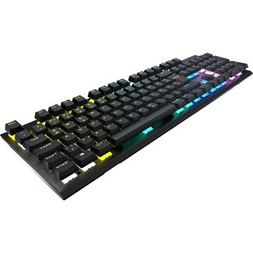 Corsair K60 RGB PRO Mechanische Gaming-Tastatur CHERRY VIOLA Switches RGB Beleuchtung QWERTZ schwarz – Bild 3