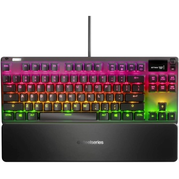 SteelSeries Apex 7 TKL Mechanische Gaming Tastatur OLED Rot Schalter UK QWERTY – Bild 3